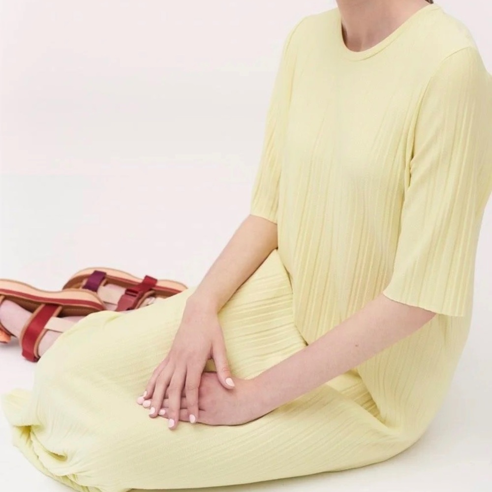 NWT SELECTED FEMME | L | SPLIT SIDE MAXI DRESS